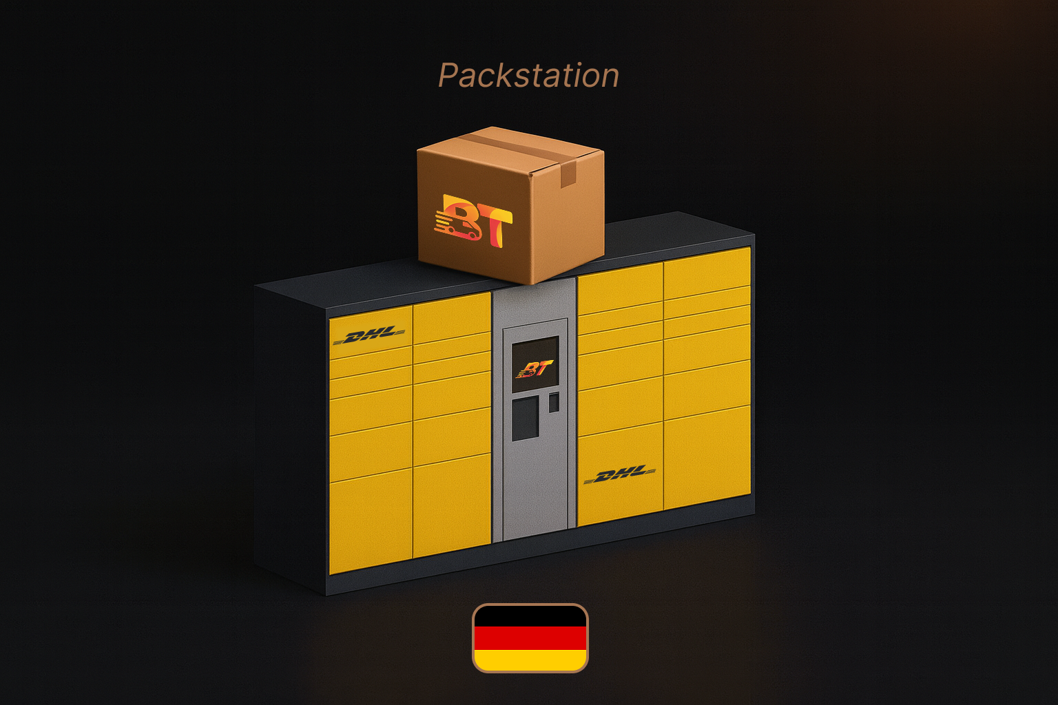 Premium Packstation + QR Code
